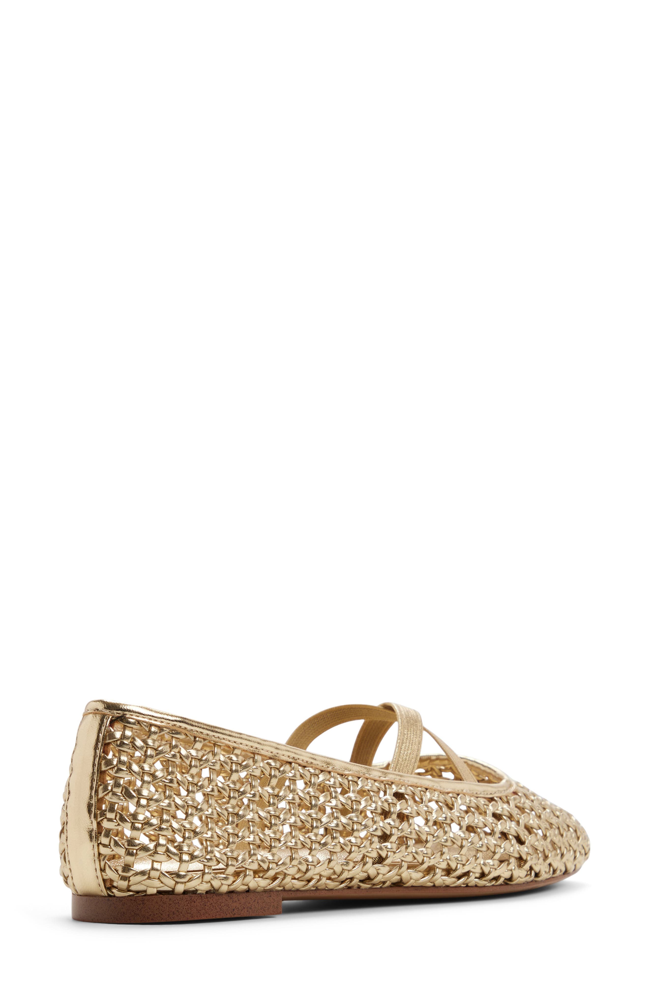 Cornelia Ballet Flat, Alternate, color, GOLD