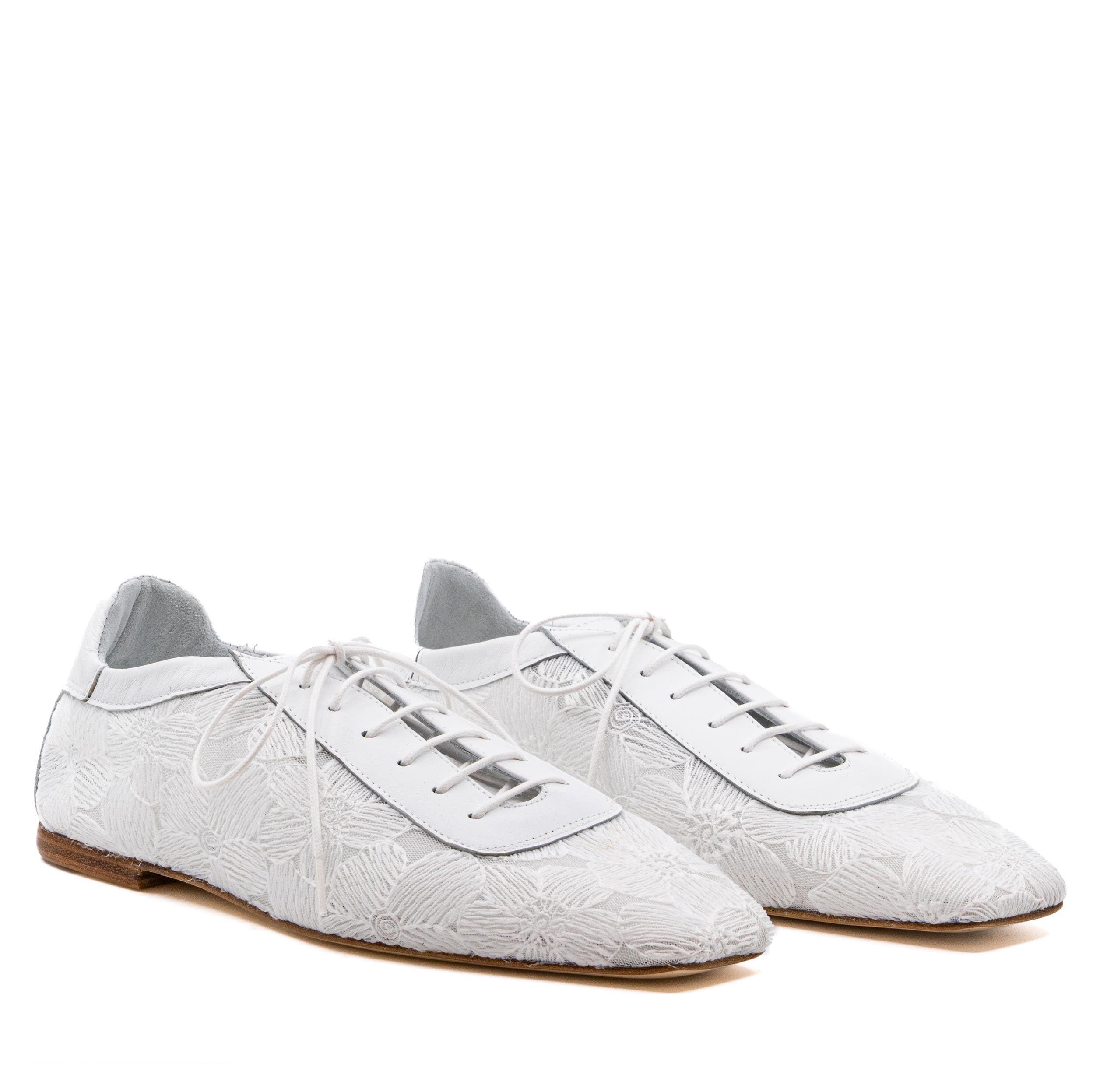 Andrea Gomez Antonia Lace Oxford, Alternate, color, White