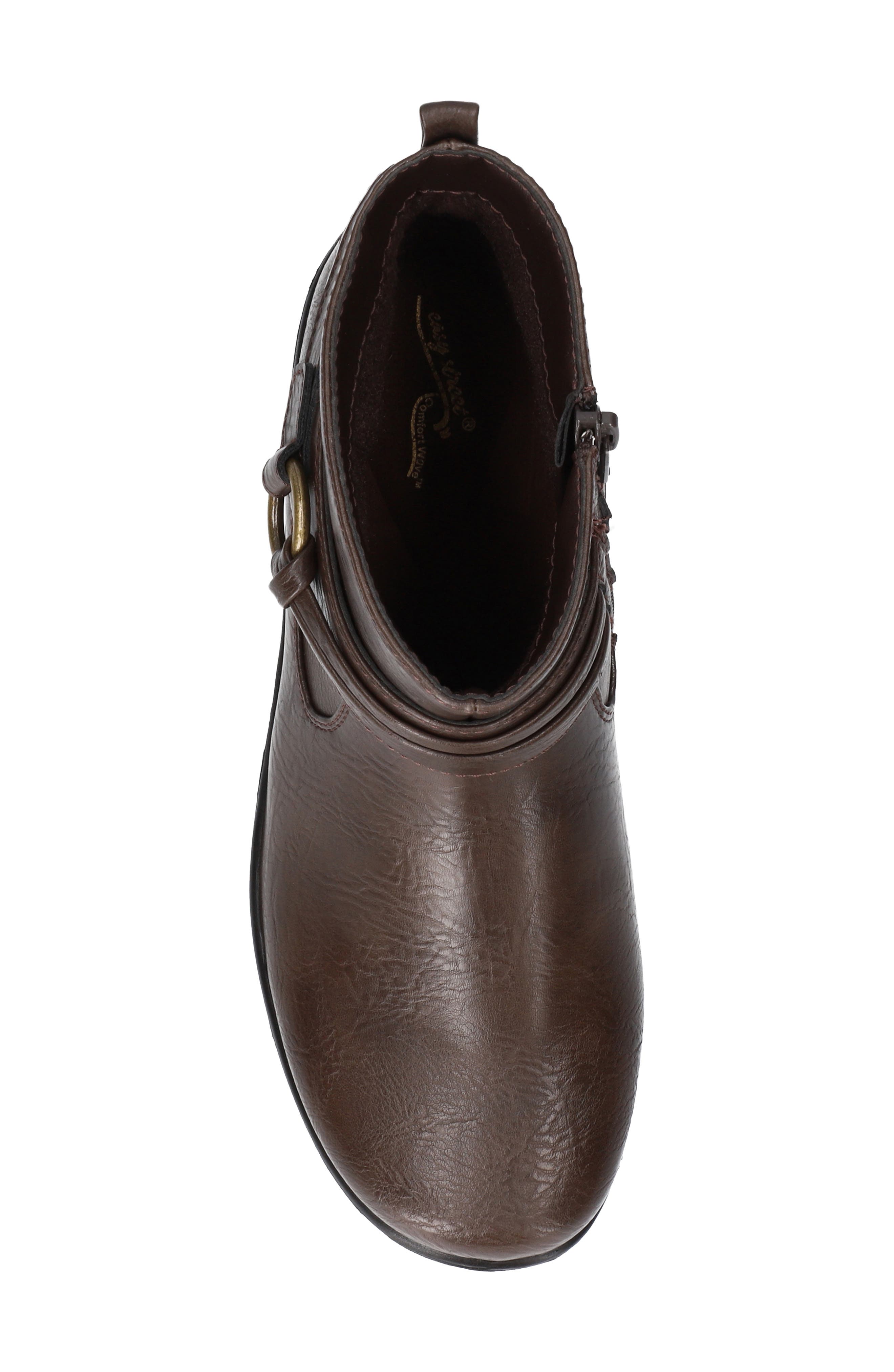EASY STREET Exeter Bootie, Alternate, color, Brown