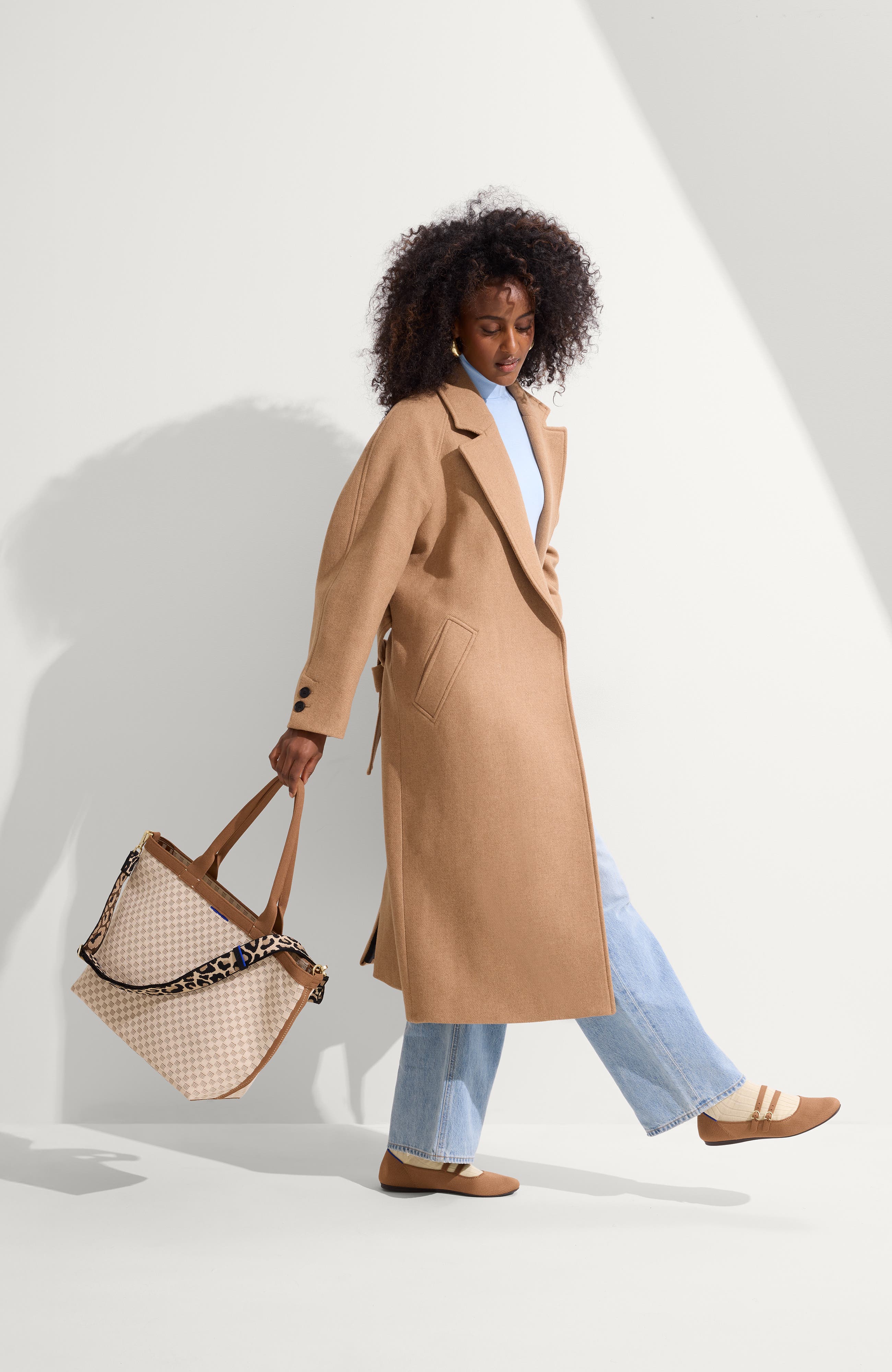 The Lightweight Zip Tote, Alternate, color, Vanilla Wafer