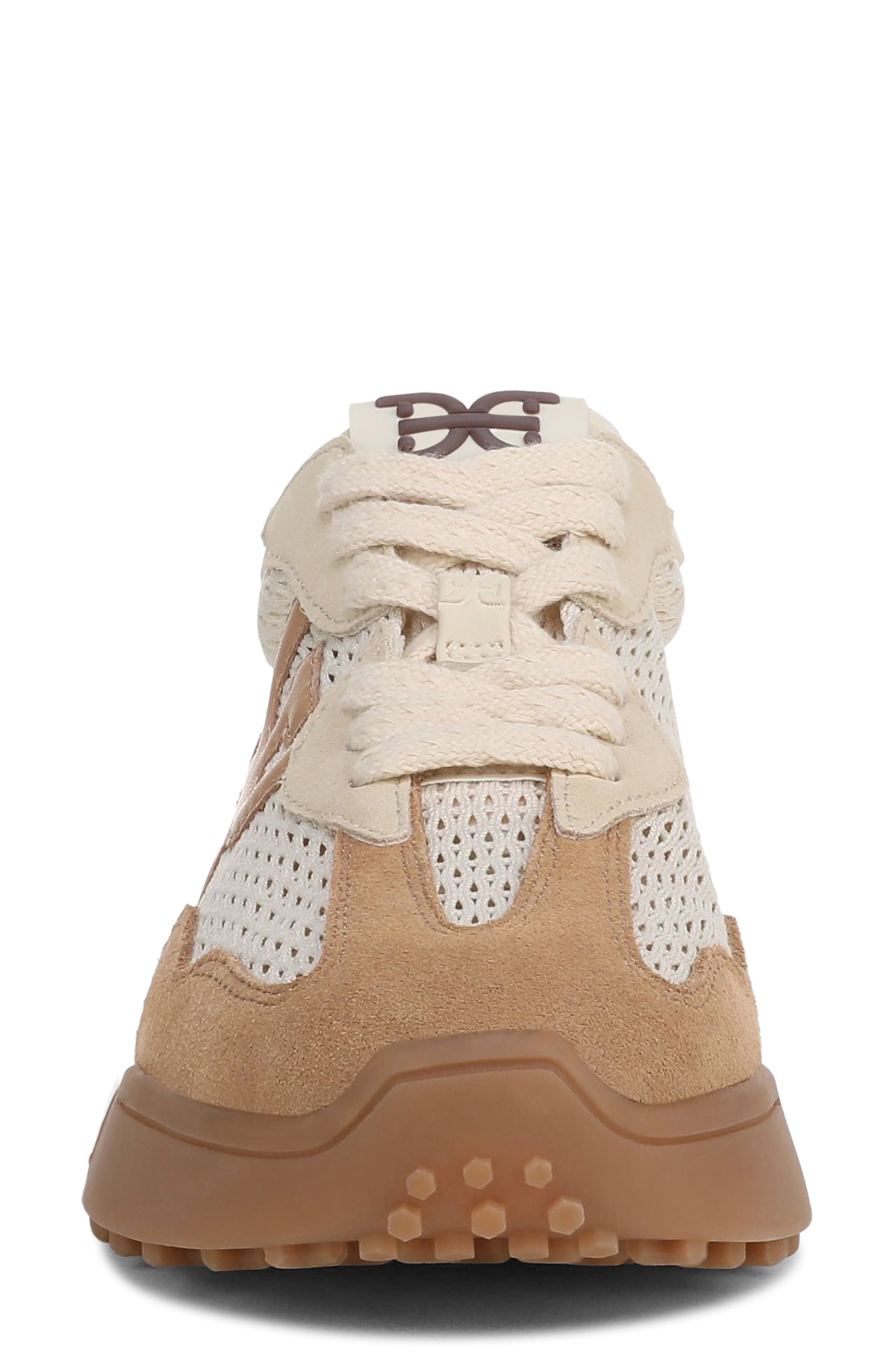 Sam Edelman Langley Mesh Sneaker, Alternate, color, Modern Ivory/ Tan/ Honey