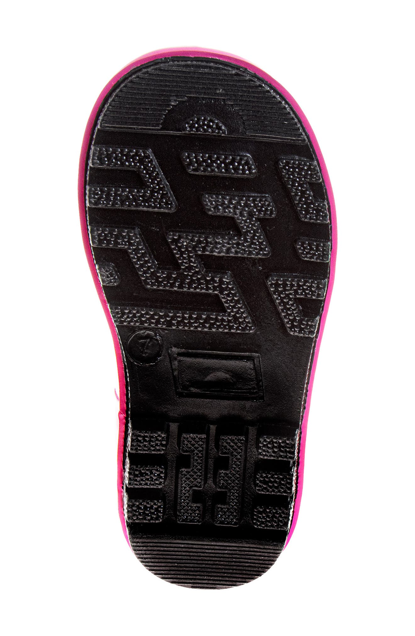 Kids' City Print Rain Boot, Alternate, color, FUCHSIA