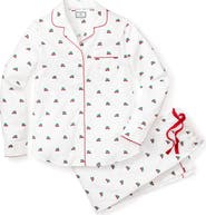 Petite Plume Holiday Journey Cotton Pajamas