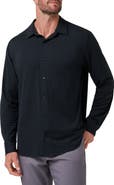 TravisMathew The Heather Knit Button-Up Shirt
