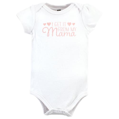 Hudson Baby Cotton Bodysuits 3-pack