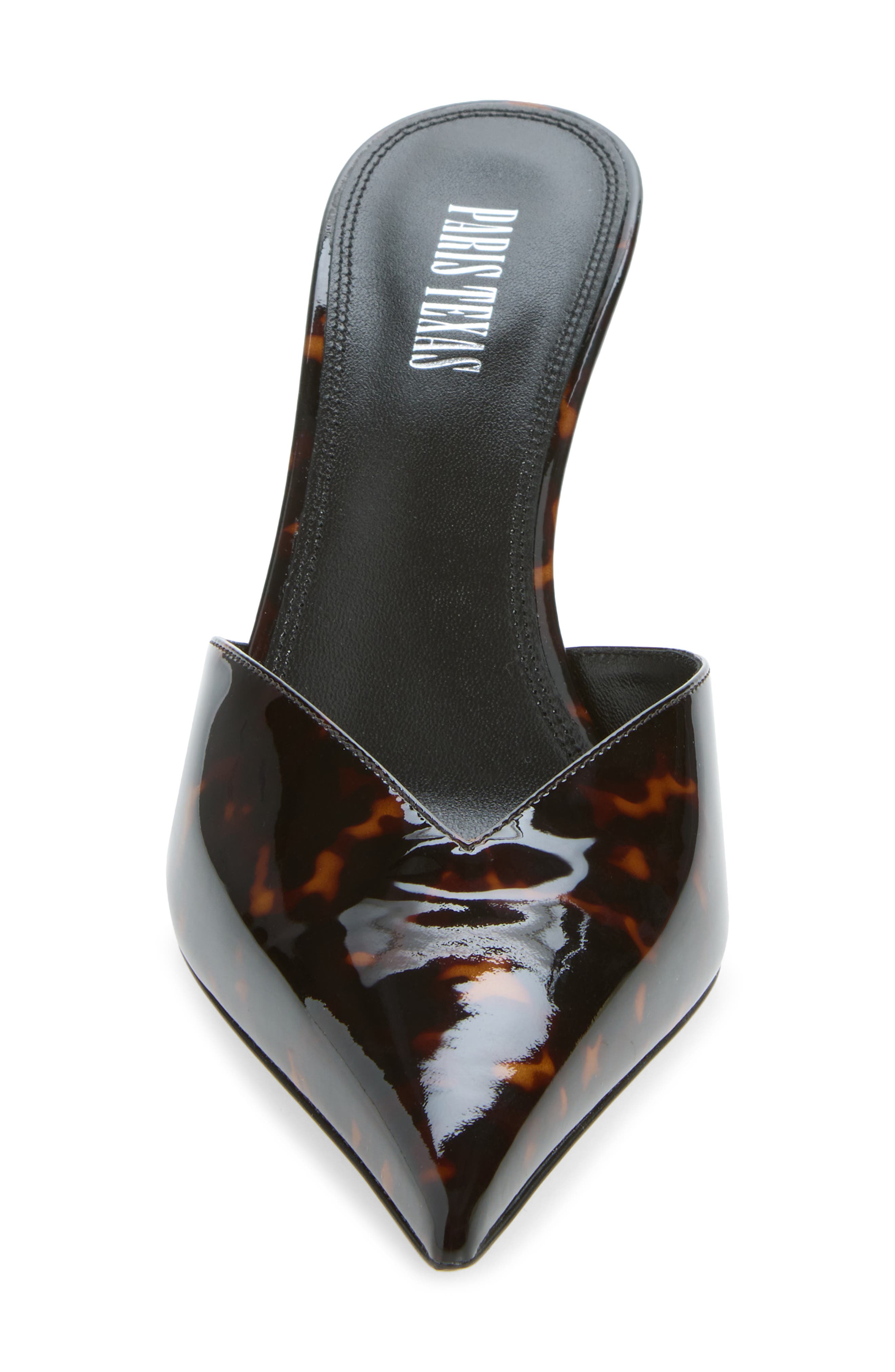 Lidia Sabot Pointed Toe Mule, Alternate, color, TORTOISE