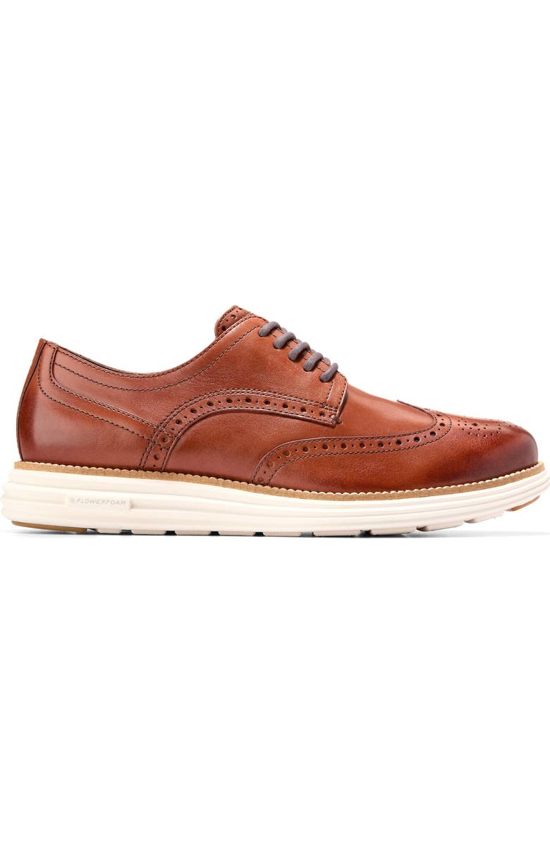 Cole Haan OrignalGrand Remastered Wingtip Derby, Alternate, color, Woodbury/ Ivory