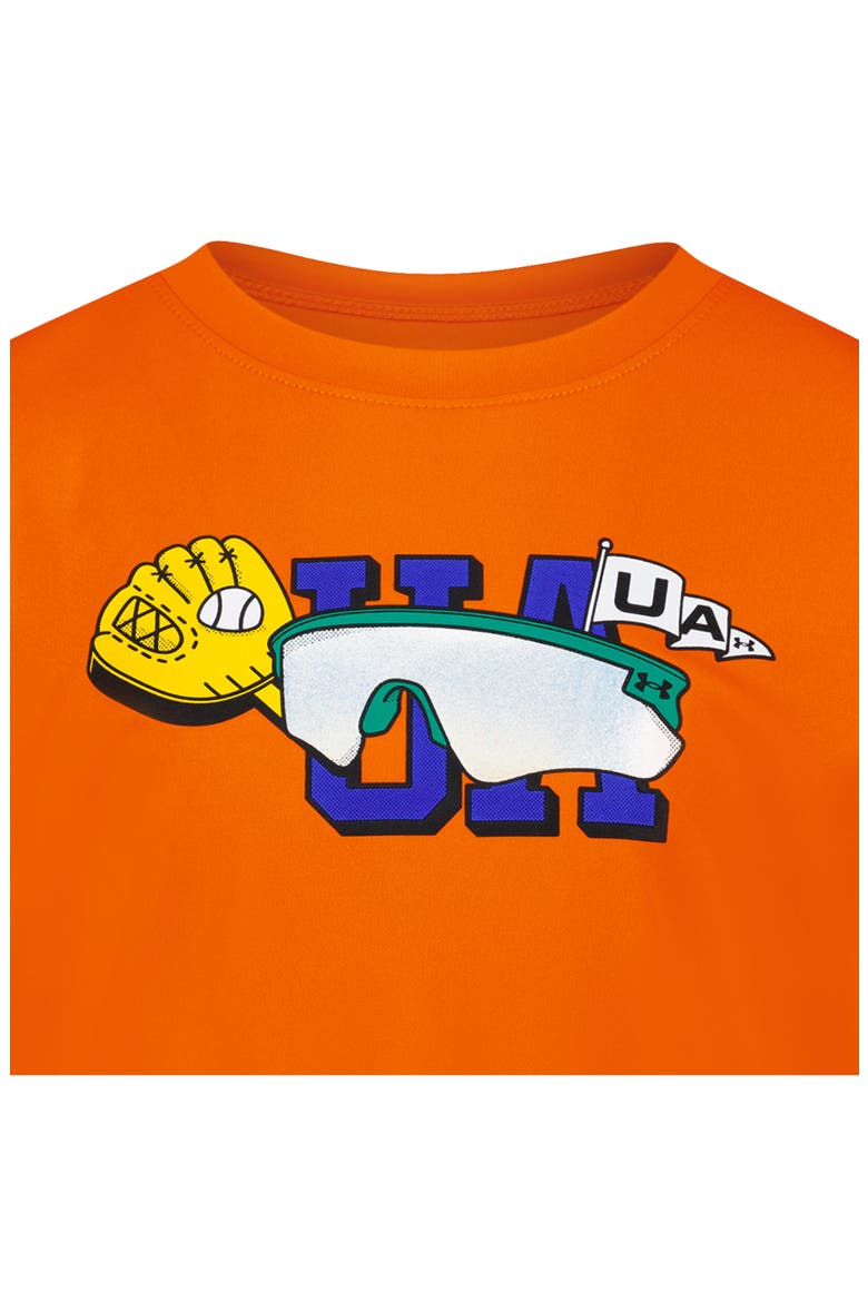 Kids' Sunglasses Graphic T-Shirt, Alternate, color, OUTRAGEOUS ORANGE