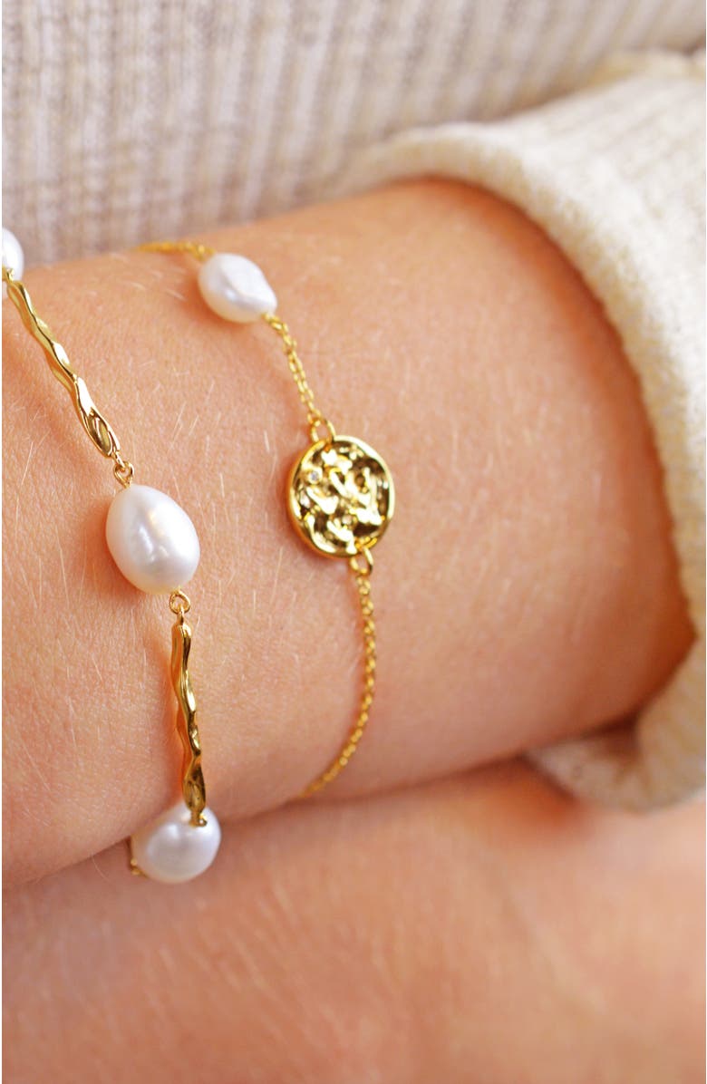 DPT Antwerp Coco Bracelet, Alternate, color, Yellow 18K Gold Plated