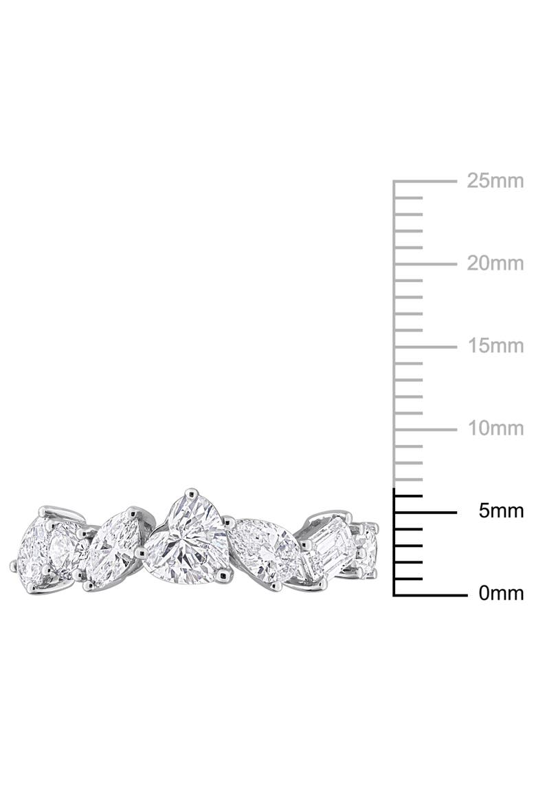 Lab Grown Diamond Multi-Shape Ring 14k, Alternate, color, White Gold