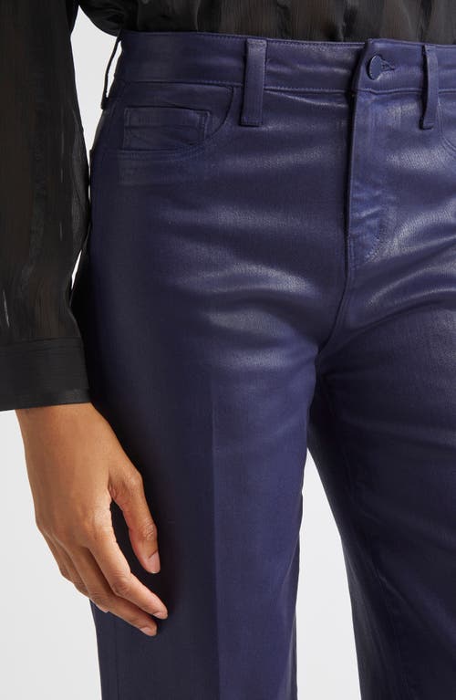 L Agence L'agence Clayton High Waist Wide Leg Pants In Blue