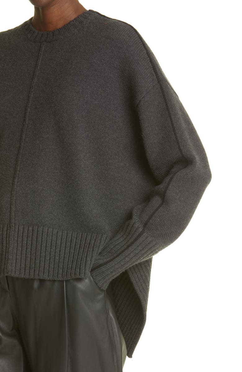 Peter Do Bebe Tattoo Oversize Wool Sweater, Alternate, color,