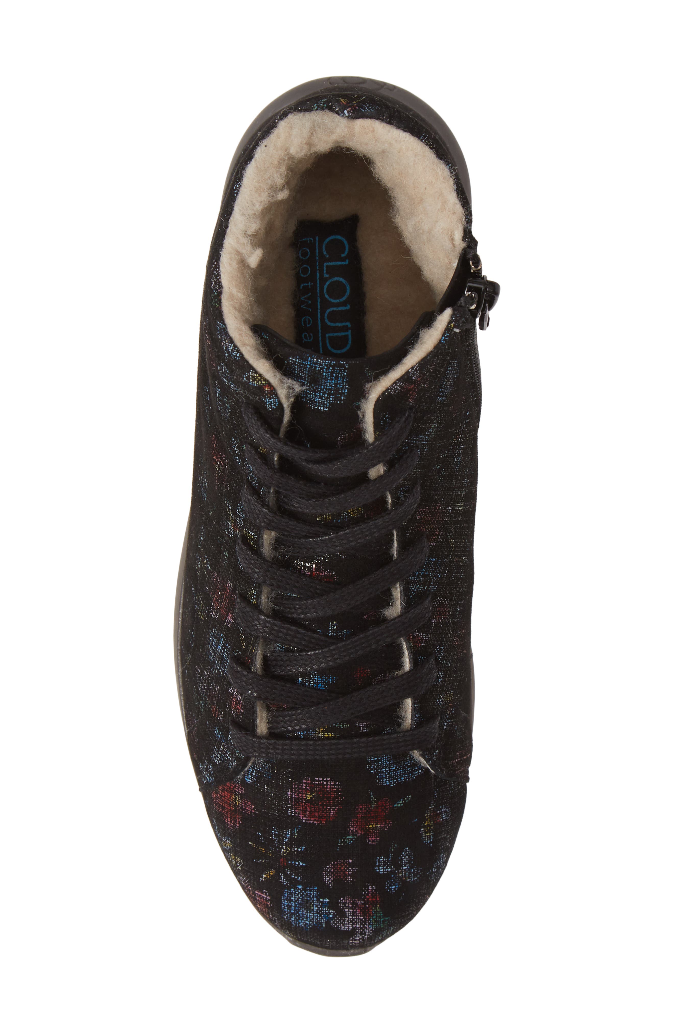 Regar Water Resistant Bootie, Alternate, color, NIGHT FLOWERS LEATHER