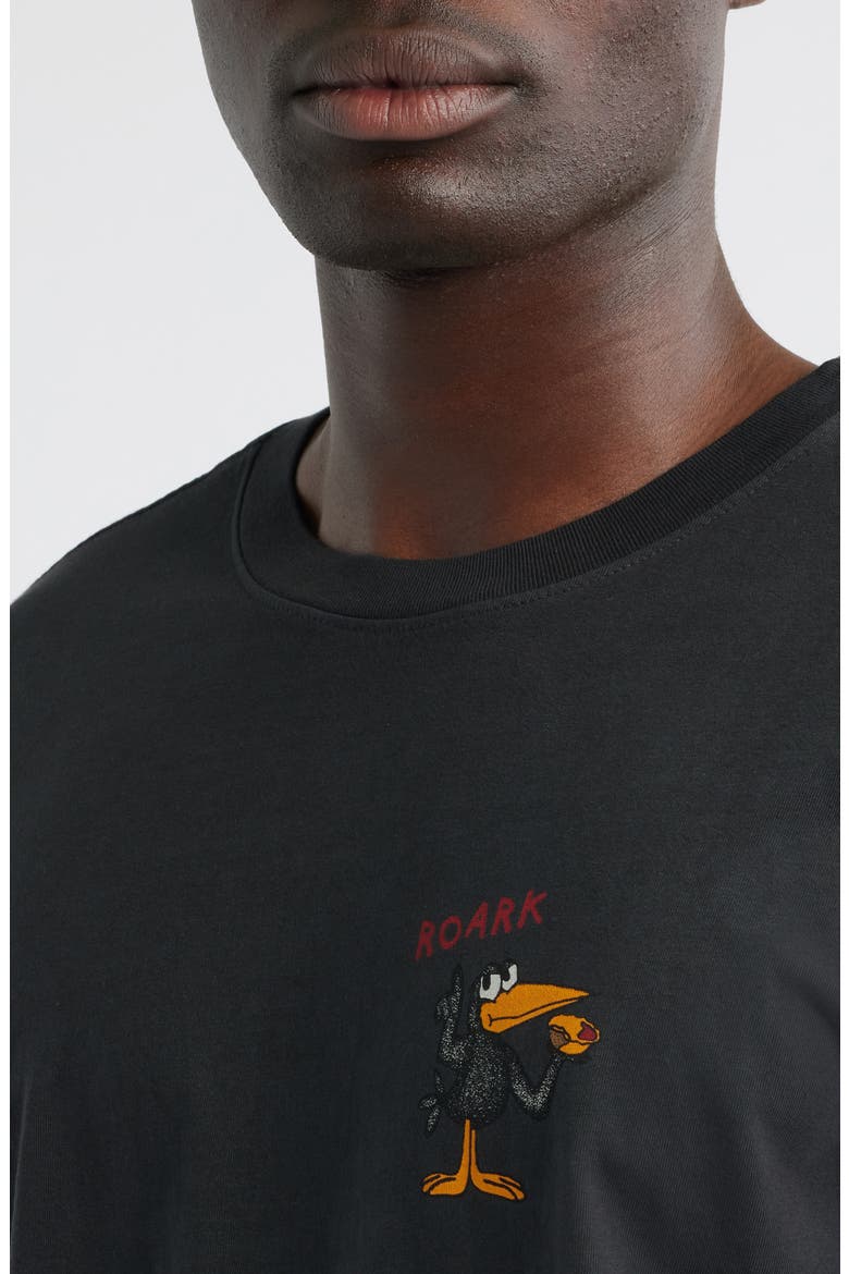 Swoopy Boys Premium Graphic T-Shirt, Alternate, color, BLACK