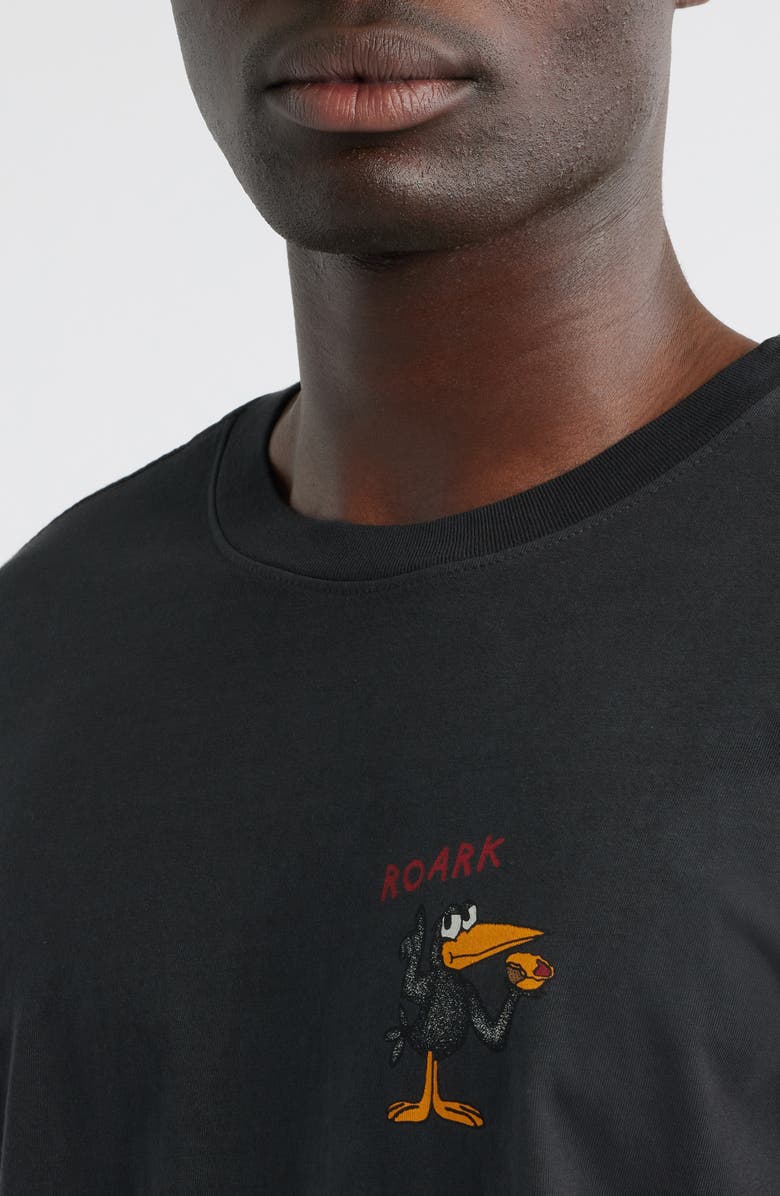 Roark Swoopy Boys Premium Graphic T-Shirt, Alternate, color, Black