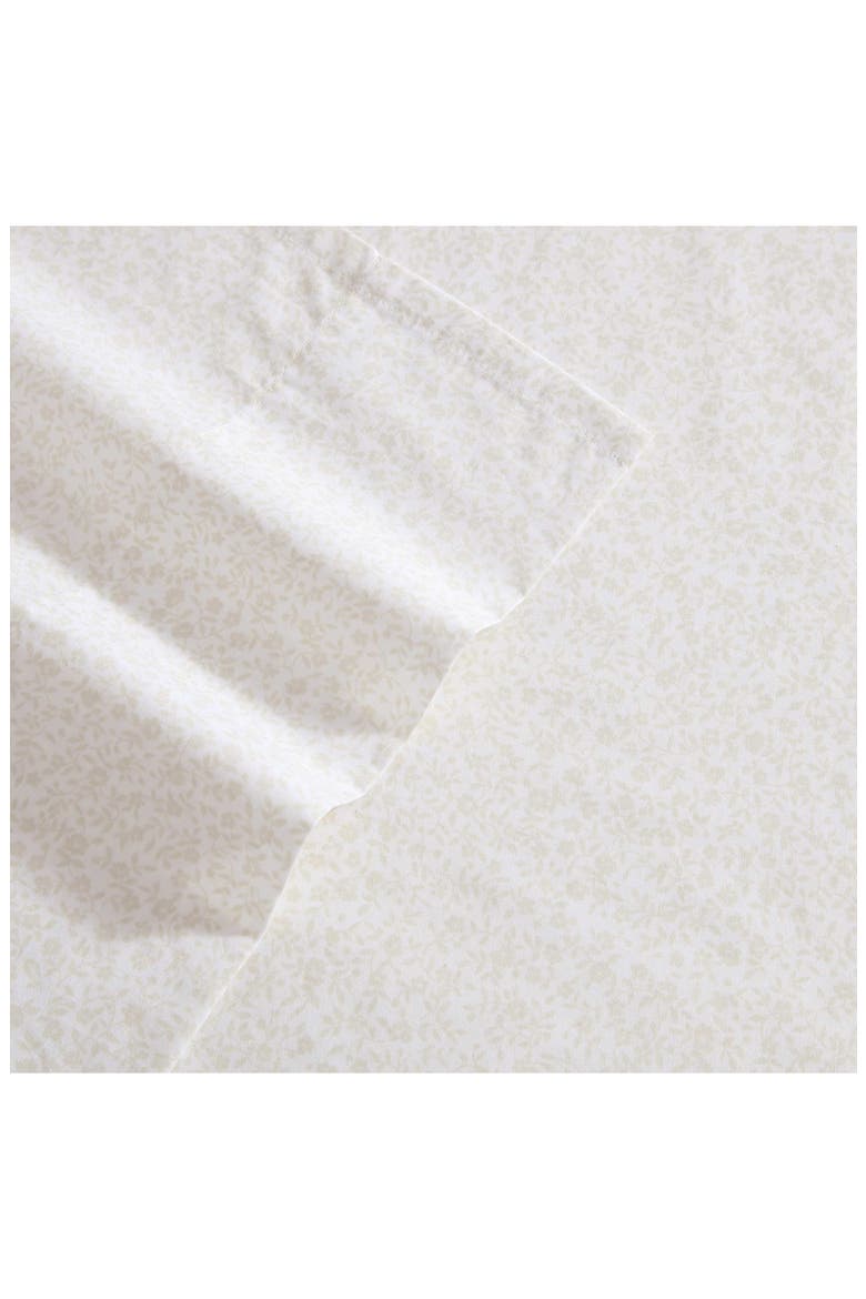 Chelsie Vine 200 Thread Count Cotton Percale Sheet Set, Alternate, color, IVORY CHELSIE VINE