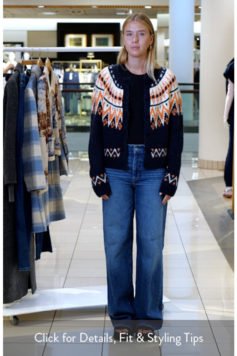 Aurora Fair Isle Cardigan video