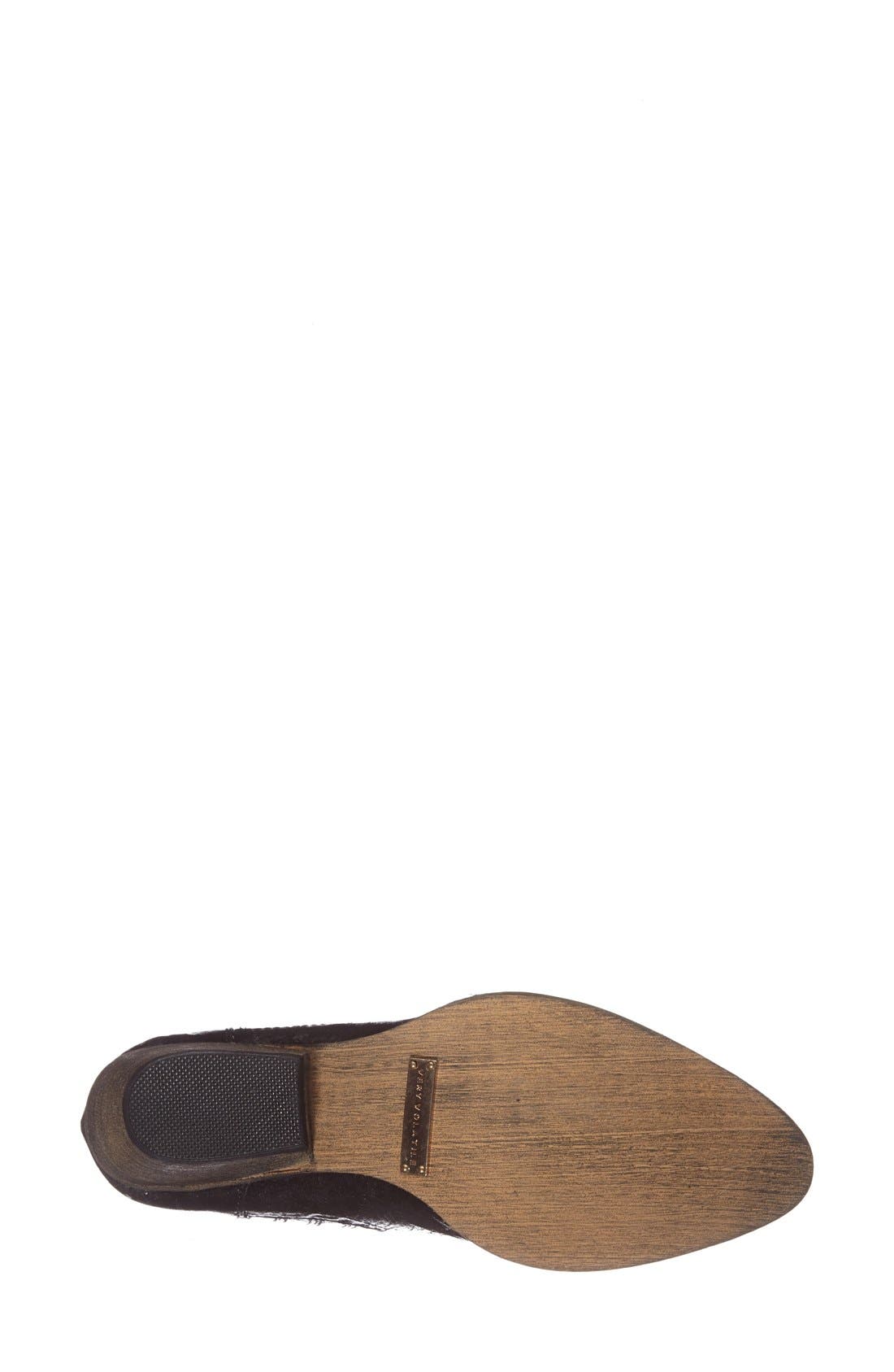 'Canton' Bootie, Alternate, color, BLACK