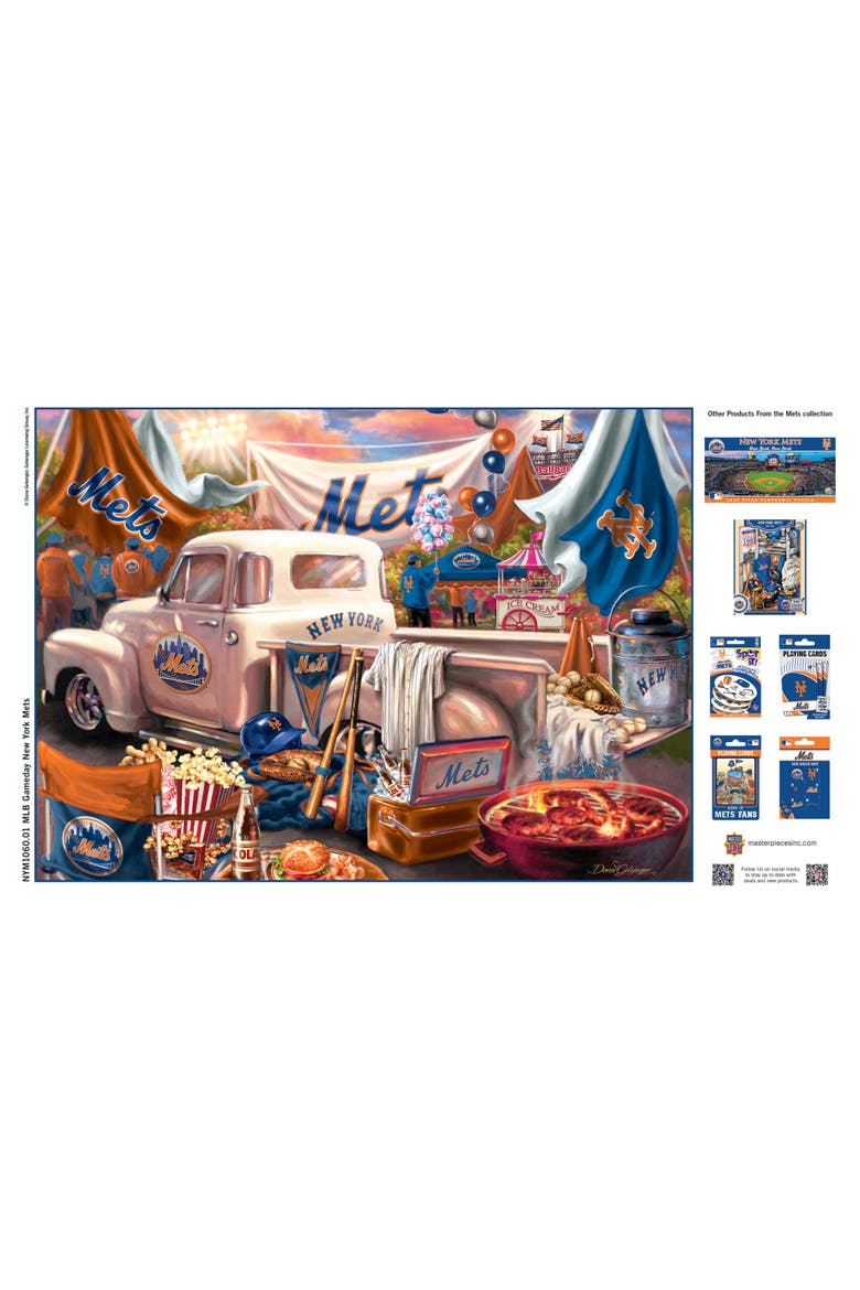 New York Mets Gameday 1000 Piece Puzzle, Alternate, color, Multicolor