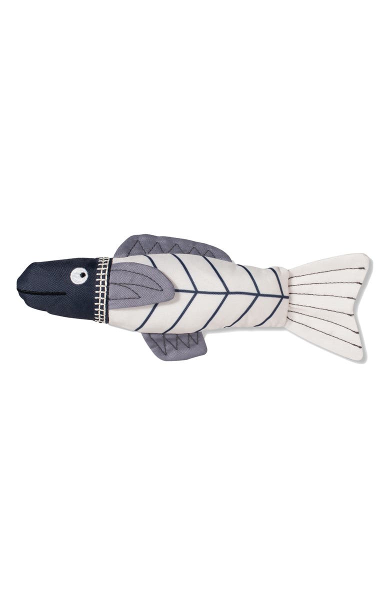 Fringe Studio Something's Fishy Cat Toy, Main, color, Multi White