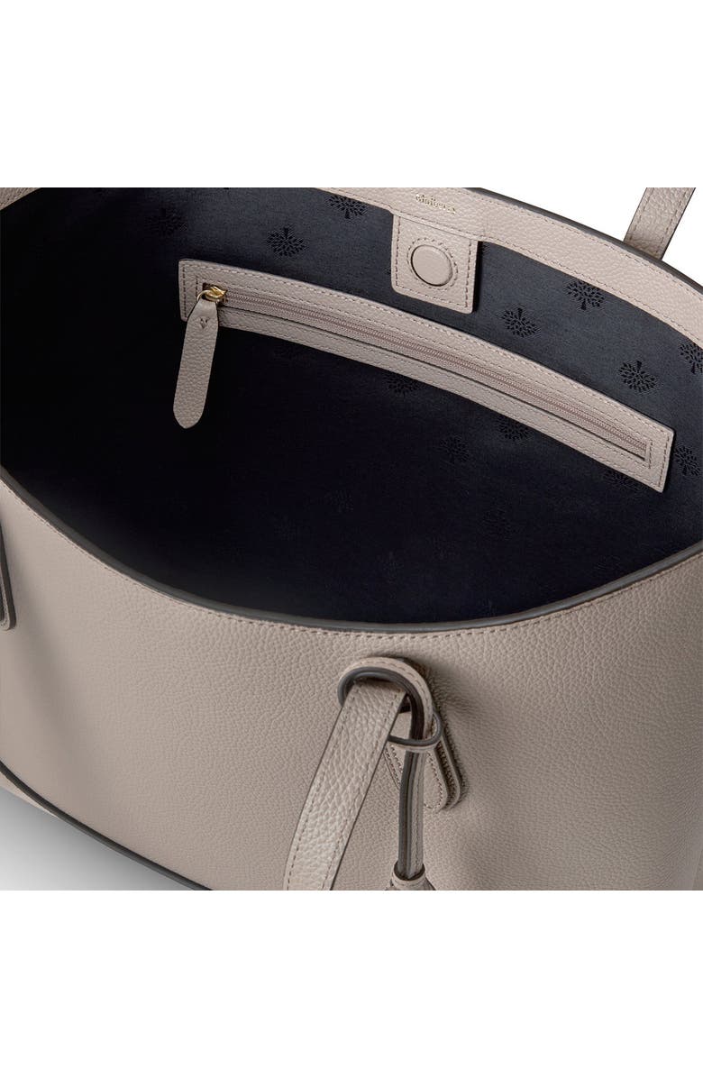 Mulberry East/West Leather Shopper Tote, Alternate, color, Cashmere Taupe