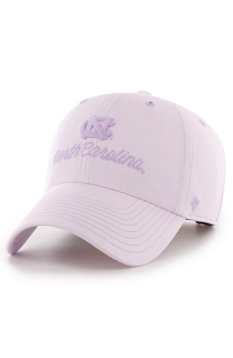 '47 Women's '47 Purple North Carolina Tar Heels Haze Clean Up Adjustable Hat, Main, color,