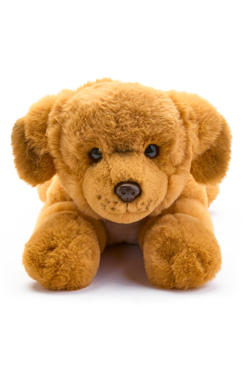 FAO Schwarz Sweet Golden Retriever Plush Stuffed Animal, Alternate, color, Golden