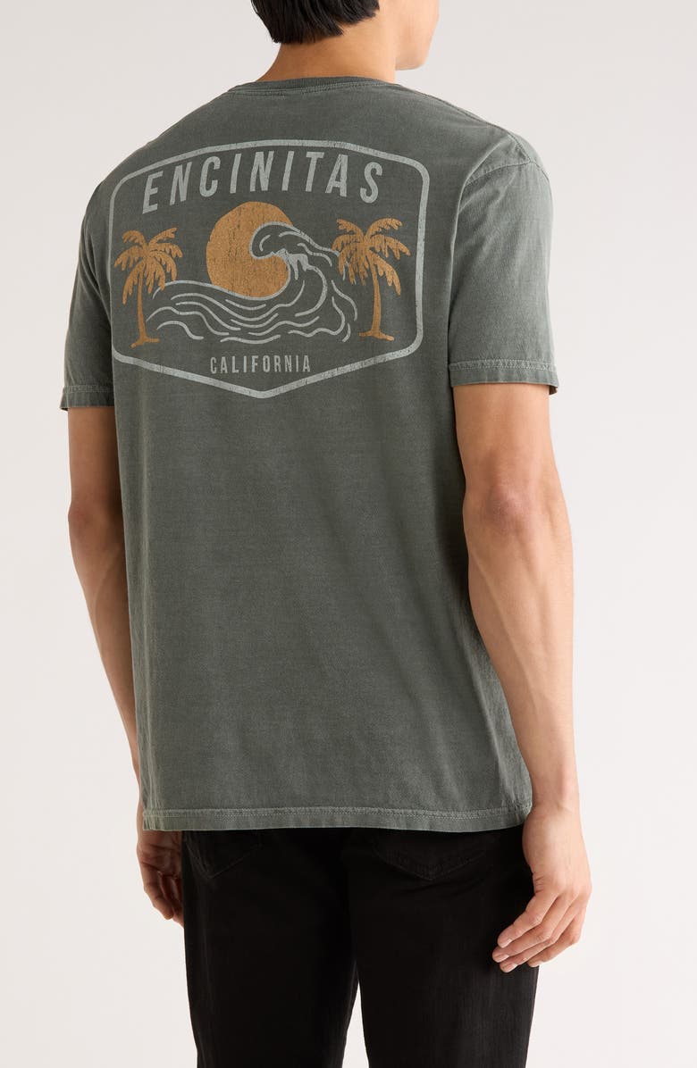 Goodie Two Sleeves Encinitas Waves Graphic T-Shirt, Alternate, color, Grey
