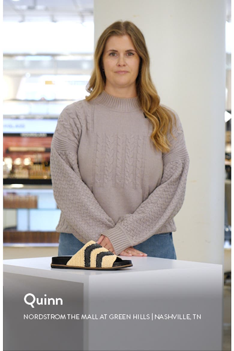 Squish Raffia Sandal video
