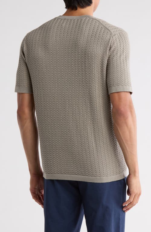 Industry Republic Clothing Textured Short Sleeve Sweater