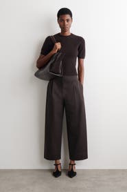 COS Cropped Cotton Balloon Pants