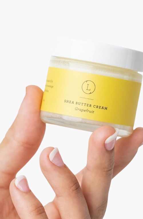 Lizush Grapefruit Shea Butter Body Cream In Grapefruit