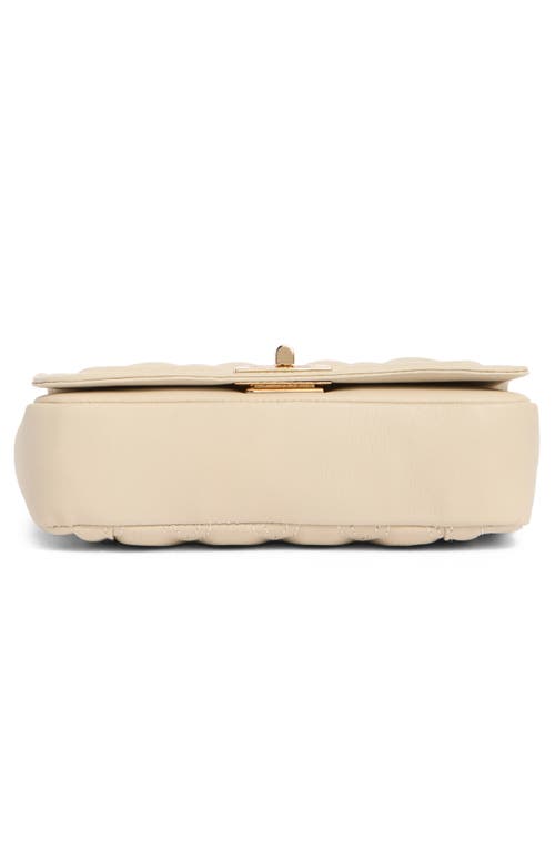 Valentino By Mario Valentino Beatriz Quilted Leather Top Handle Bag In White