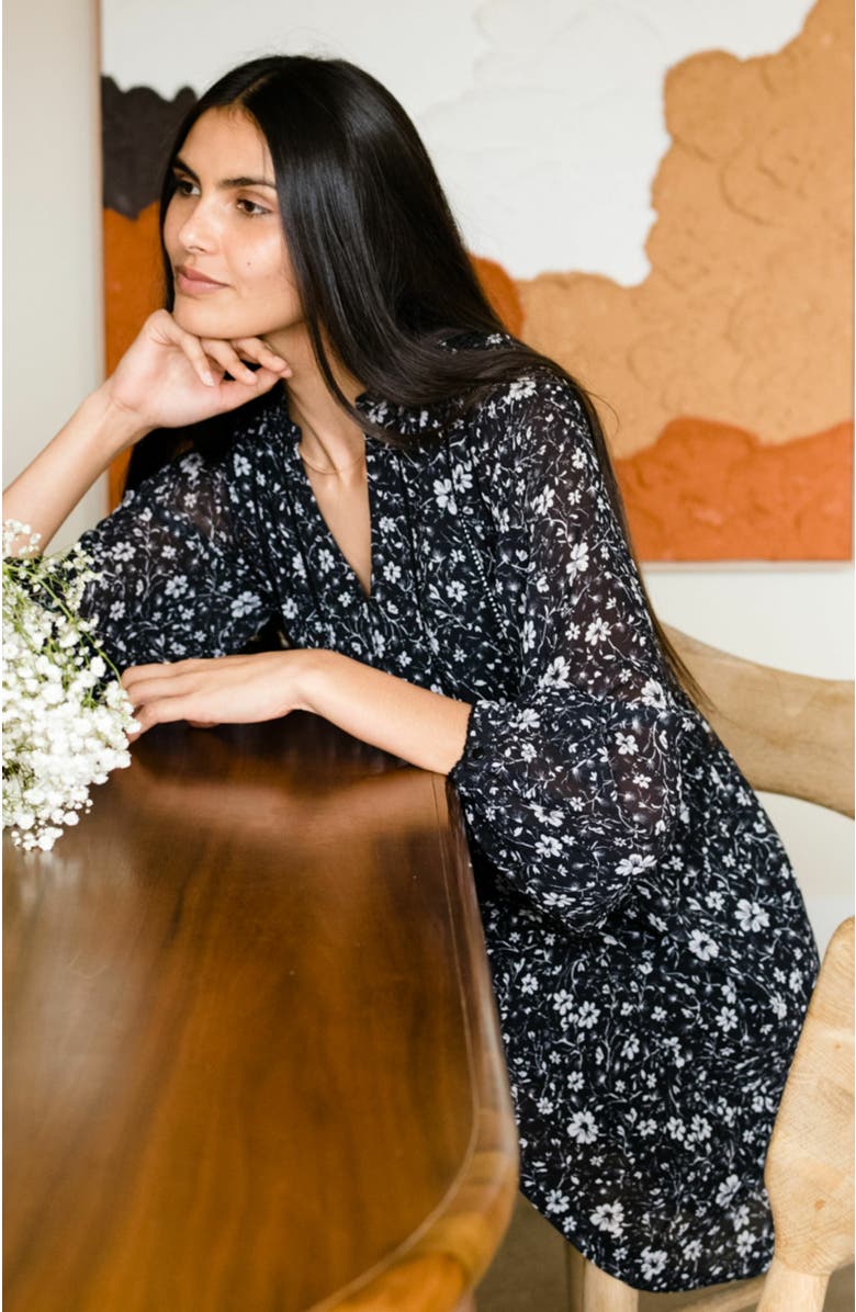 ABLE Naomi Flowy Mini Dress, Alternate, color,