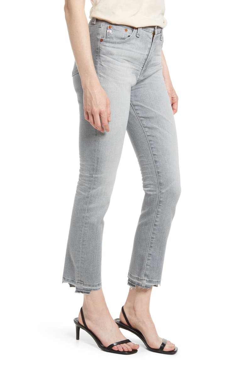 Mari Chew Hem Ankle Straight Leg Jeans, Alternate, color, 20 YEARS HIDDEN