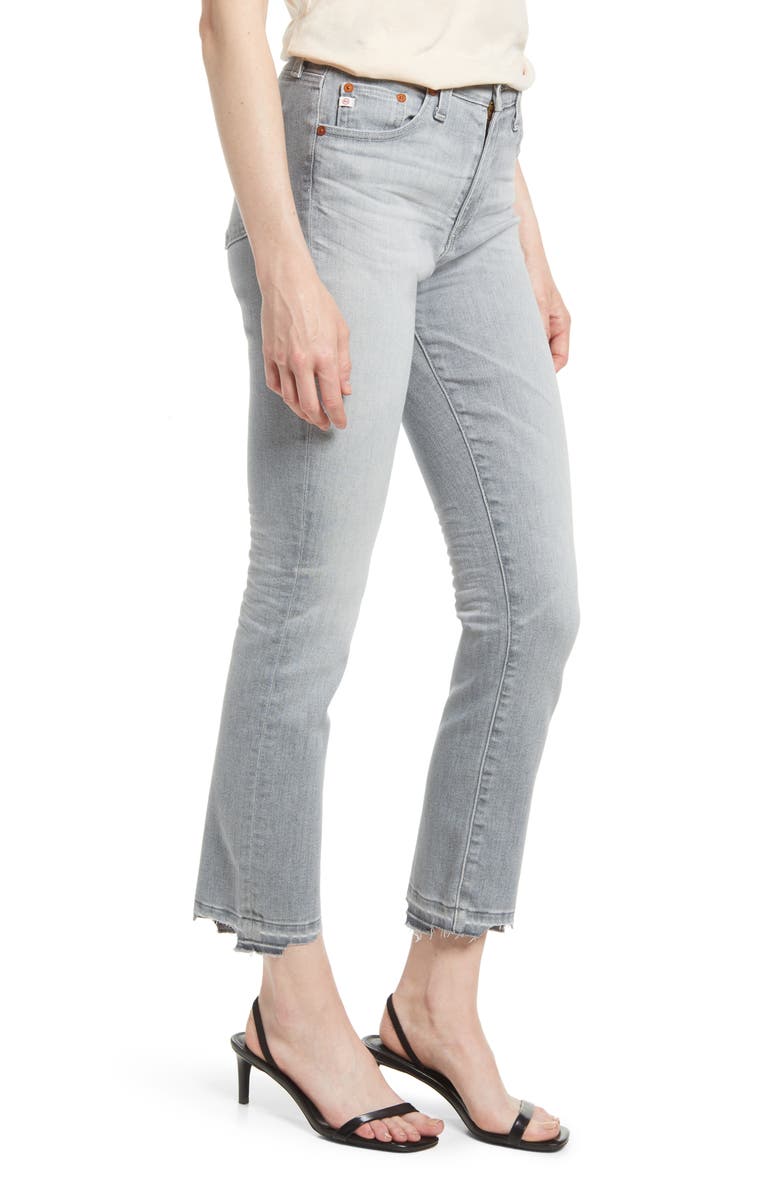 AG Mari Chew Hem Ankle Straight Leg Jeans, Alternate, color, 20 Years Hidden Treasure