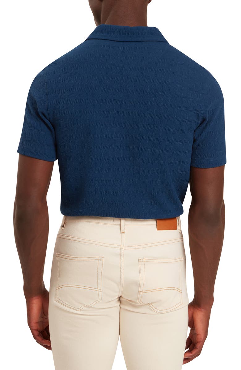 Ted Baker Serapa Texture Polo, Alternate, color, Dk-Blue