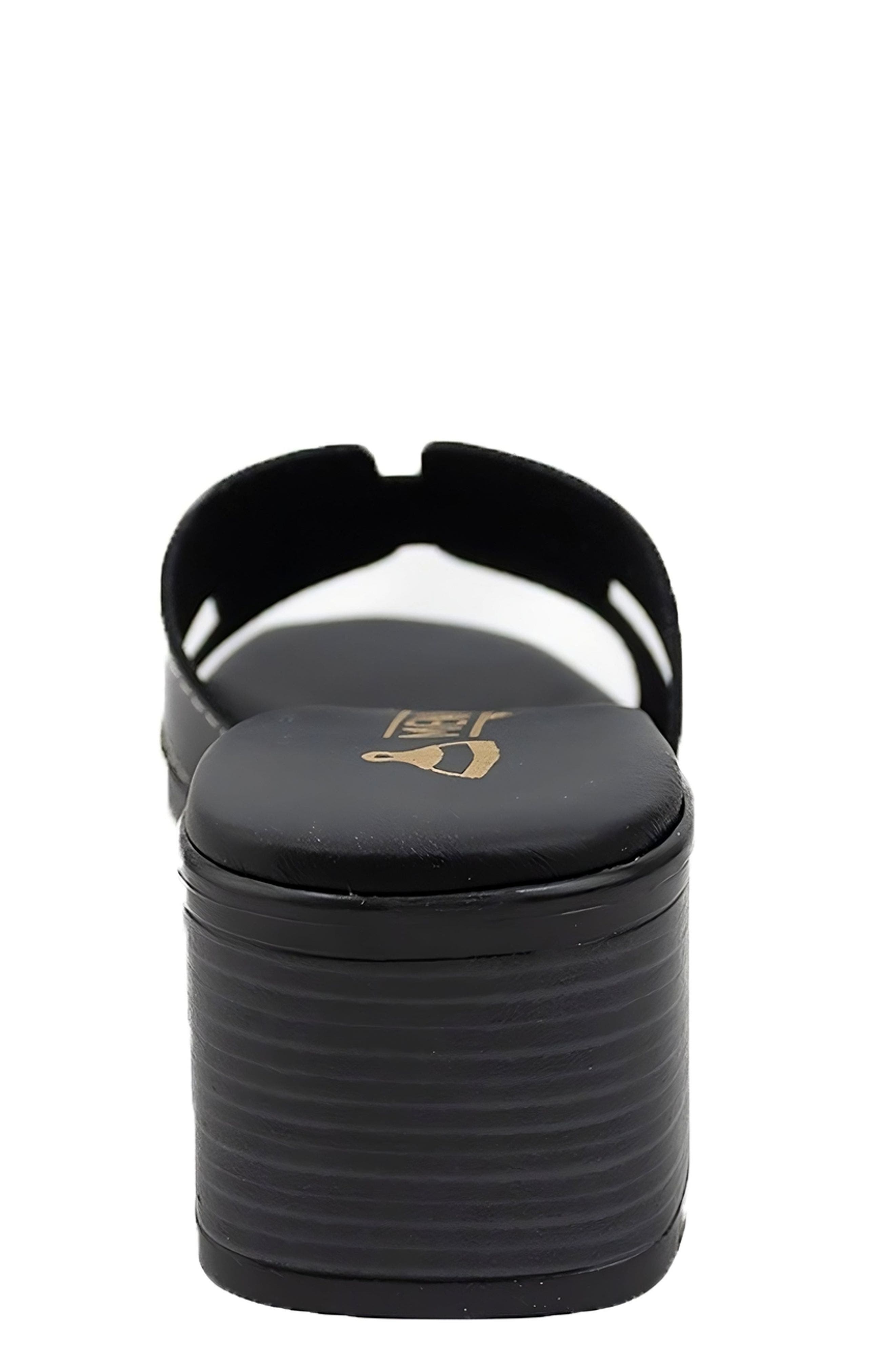 Menina Step Sorrento Leather Medium Heel Sandal, Alternate, color, Black