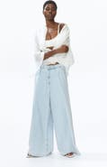 H&M Extra-wide Regular-waist Jeans