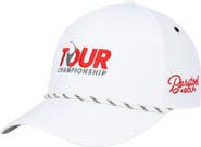 BARSTOOL GOLF Men's Barstool Golf White TOUR Championship Patch Trucker Adjustable Hat