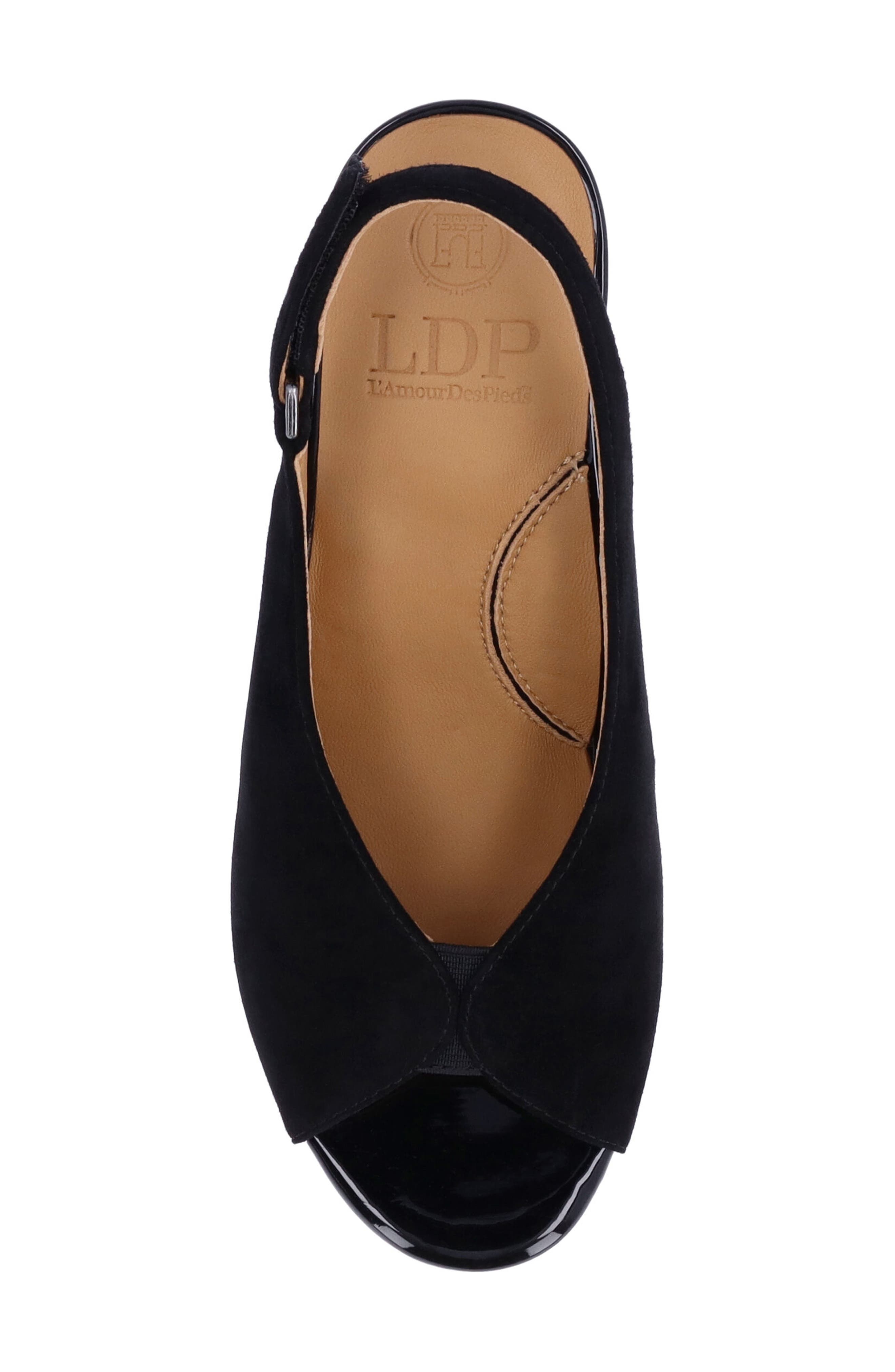 L'Amour des Pieds Murali Slingback Sandal, Alternate, color, Black