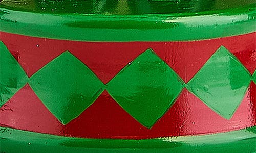 Mackenzie-childs Mackenzie Childs Check It Out Nutcracker In Red