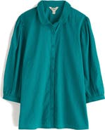 Seasalt Cornwall Hope Cottage Organic Cotton Button-Up Shirt