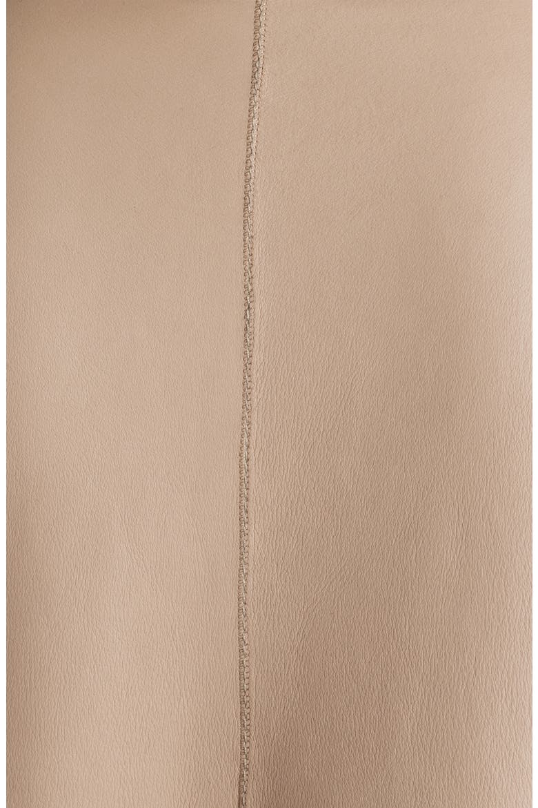 Genuine Shearling Coat, Alternate, color, BUFF NAPPA IRONED WOOL