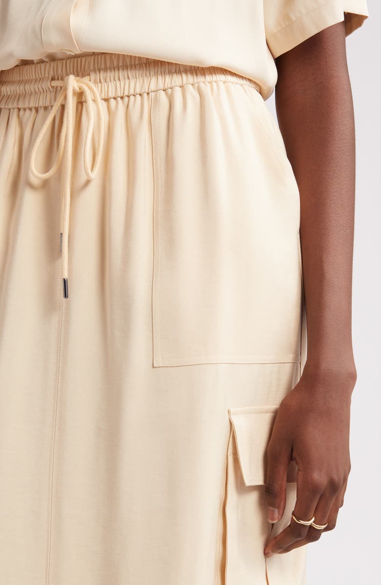 Nordstrom Drawstring Waist Utility Skirt, Alternate, color,