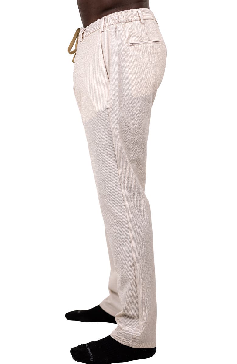 Maceoo Marthyr Tapered Leg Drawstring Pants, Alternate, color, White