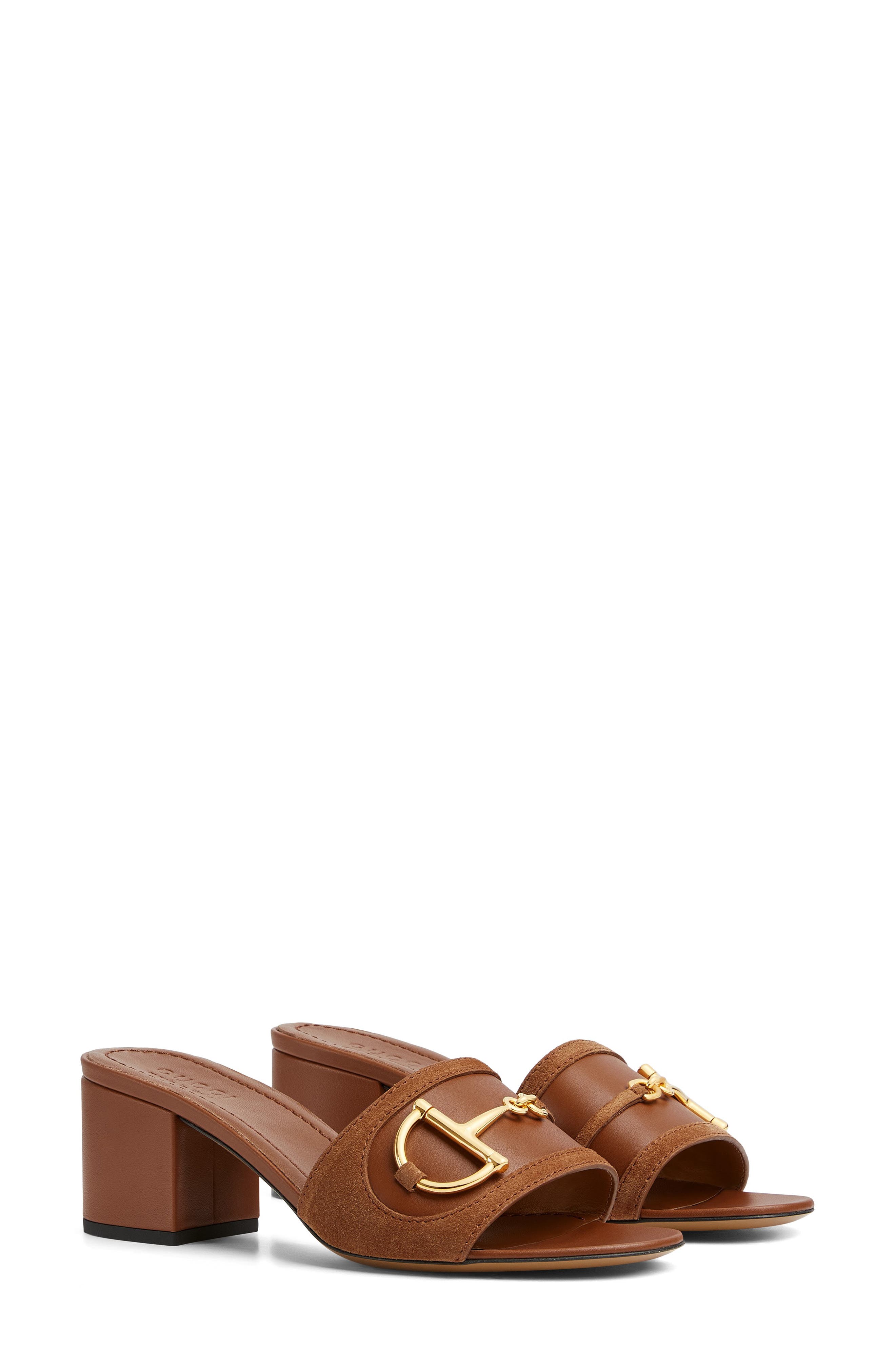 Gucci Alfa Horsebit Slide Sandal, Main, color, 