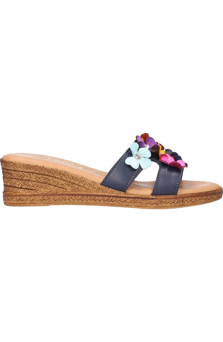 TUSCANY by Easy Street<sup>®</sup> Lilla Wedge Slide Sandal, Alternate, color,