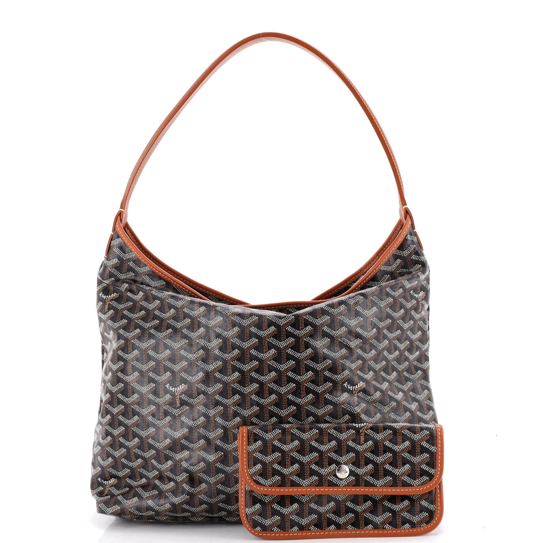 Boheme Hobo Coated Canvas, Alternate, color, Brown