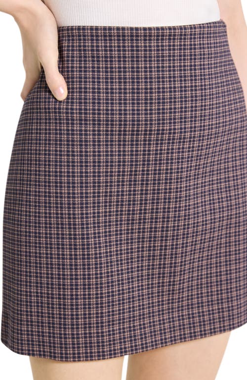 Theory Simple Knit A-line Miniskirt In White